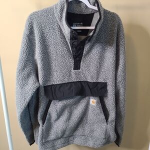 Carhartt Gray Sherpa Pullover